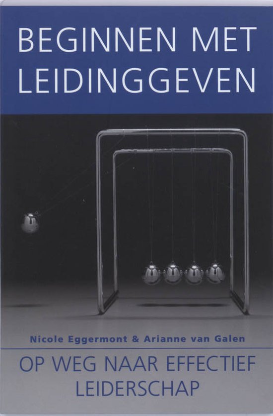 Beginnen met leidinggeven - cover