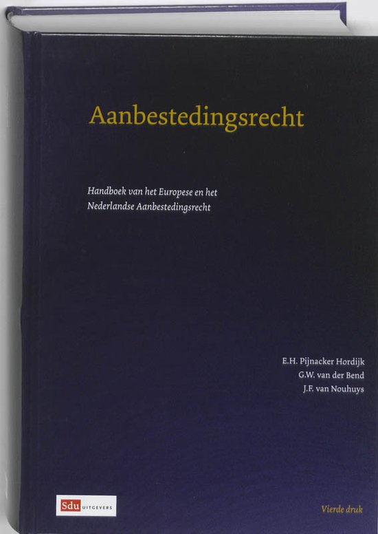 Aanbestedingsrecht - cover