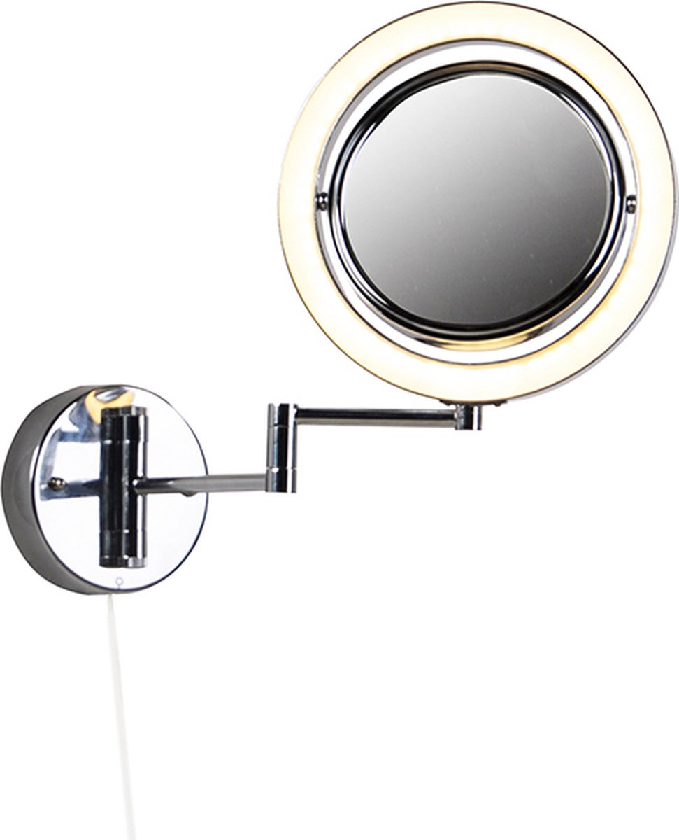 Chrome Tirette Lampe LED 11W pour Armoire de Toilette/Miroir de Salle de Bain