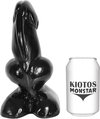 Kiotos Monstar - Bronto - Dildo - 20,5 x 9,5 cm - Zwart