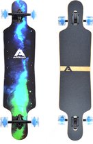 Apollo Twin Tip DT Longboard Galaxy - Roues LED