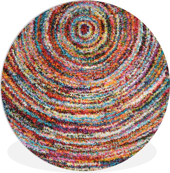 Wall Circle - Wall Circle Indoor - ⌀ 30 cm - Plastique - Cercle - Couleurs - Tapis