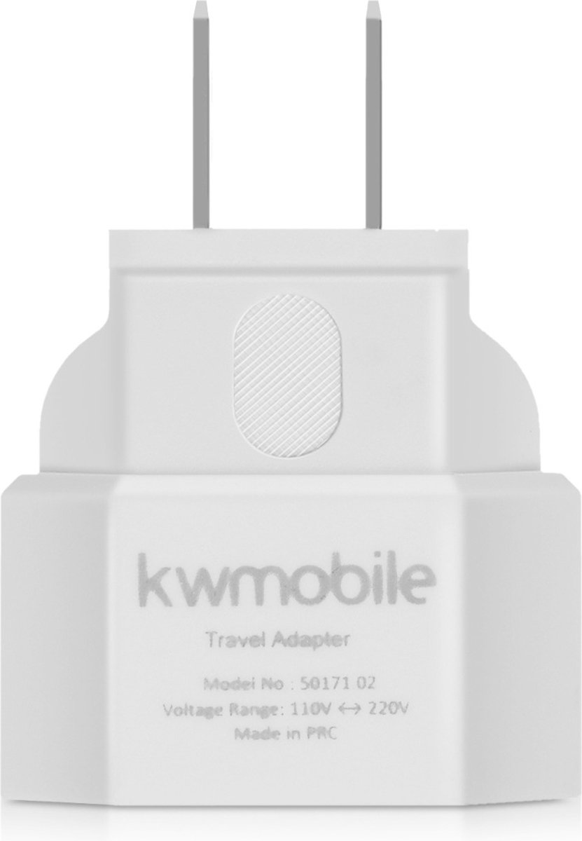 kwmobile 2X adaptateurs de Voyage USA Type B - Adaptateur de Voyage vers  Prises Type B États-Unis Canada Thaïlande - Adaptateur de Voyage Vacances