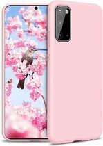 silicone case Samsung Galaxy A41 - roze