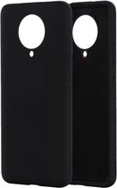 Xiaomi Poco F2 Pro Hoesje Siliconen Back Cover Zwart