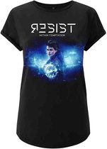 Within Temptation Dames Tshirt -XL- Resist Orb Zwart