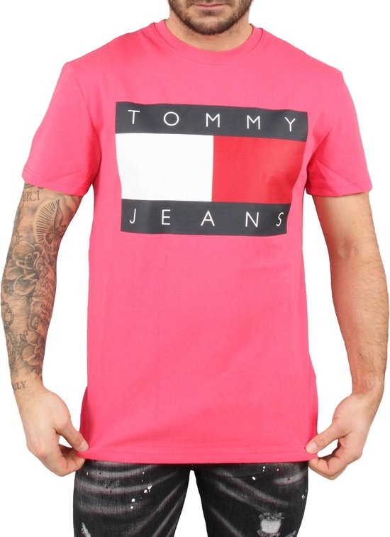 Tommy Hilfiger TJM Tommy Flag Tee | bol.com