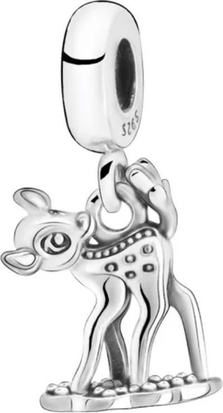Breloque en argent Disney | Charme Bambi | Charms Charms Perles | Argent  sterling 925... | bol.