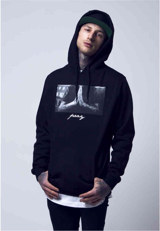 Mister Tee - Pray Hoodie/trui - 5XL - Zwart