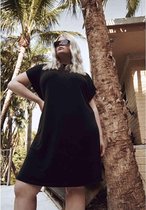 Urban Classics Korte jurk -XL- Modal Zwart