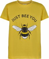 The New t-shirt meisjes - geel - Pamela - maat 122/128