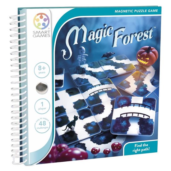 Boek: Magnetic Travel Games Magic Forest - Reisspel, geschreven door SmartGames