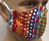 Mondmasker glad | mondkapje 50x wasbaar | ibiza