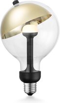 Home Sweet Home - Design LED Lichtbron Move Me - Goud - 12/12/18.6cm - G120 Sphere LED lamp - Met verstelbare diffuser - Dimbaar - 5W 400lm 2700K - warm wit licht - geschikt voor E27 fitting