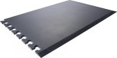 Werkplaatsmat 910x650x13mm eindstuk antistatisch