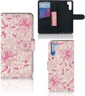 Telefoon Hoesje OPPO A91 | Reno3 Magnet Case Pink Flowers
