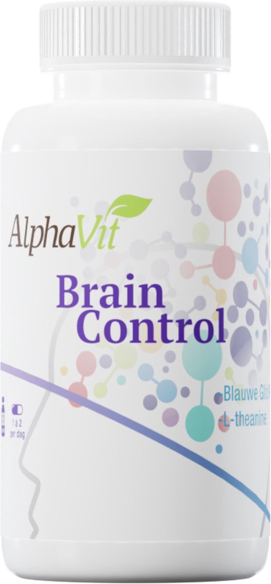 Goedkoopste AlphaVit Brain Control met Blauw Glidkruid, draagt bij aan de leerprestatie en het concentratievermogen