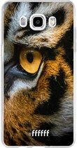 Samsung Galaxy J5 (2016) Hoesje Transparant TPU Case - Tiger #ffffff