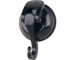 Rubytec Mammoth Zuignap - 7 x 4.7 x 4.7 cm - Twee-componentenrubber - Hanger - Belastbaar tot 4 Kg - Weerbestendig - Kledinghaak - Zwart