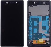 LCD / Scherm met frame voor Sony  Xperia Z1 - Zwart