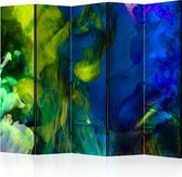 Kamerscherm - Scheidingswand - Vouwscherm - Colored flames II II [Room Dividers] 225x172 - Artgeist Vouwscherm