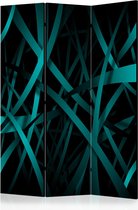 Kamerscherm - Scheidingswand - Vouwscherm - Dark background [Room Dividers] 135x172 - Artgeist Vouwscherm