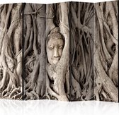 3D Tapijt Vouwscherm - Kamerscherm - Scheidingswand  - Buddha's Tree II [Room Dividers] 225x172  3D Tapijt