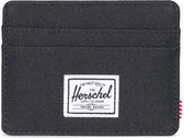 Herschel Charlie RFID - Black | Kaarthouder met 5 vakjes in hoogwaardig polyester.