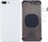 Achterkant behuizingsdeksel voor iPhone 8 Plus (wit)