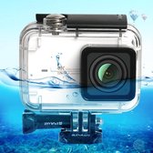 PULUZ 45m onderwater waterdichte behuizing Duikbehuizing voor Xiaomi Xiaoyi II 4K-actiecamera, met gesp Basisbevestiging en schroef