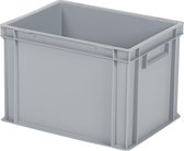 Stapelbak - Opbergbox - 400x300xH280mm - grijs