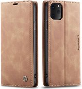 CASEME - Apple iPhone 11 Pro Retro Wallet Case - Bruin