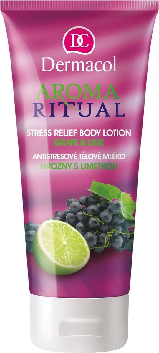 Dermacol - Aroma Ritual Stress Relief Body Lotion (grapes with lime) Stress Body Lotion - 200ml