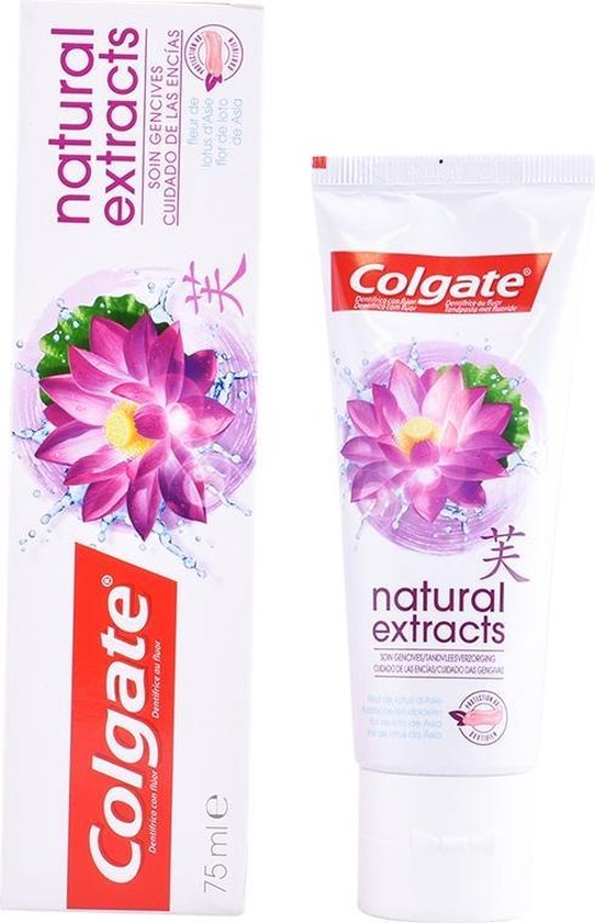 colgate tandpasta natural extracts