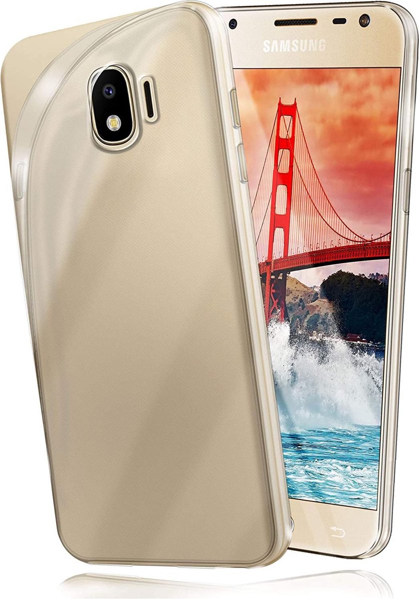 Soft Backcover Hoesje Geschikt voor: Samsung Galaxy J4 2018 - Silicone - Transparant