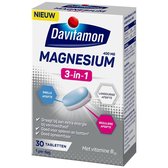 Davitamon Magnesium Triple Layer - Voedingssupplement – 30 magnesium tabletten