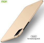 Voor Galaxy S20 MOFI Frosted PC Ultradunne harde hoes (goud)