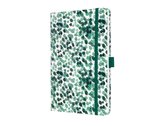 Sigel notitieboek - Jolie Beauty - A5 - 174 pagina's - 80 grams - lijn - groen - SI-JN333