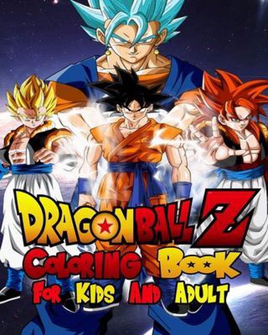 Dragon Ball Z Coloring Book for Kids and Adults, Ily Art 9798643269052 Boeken