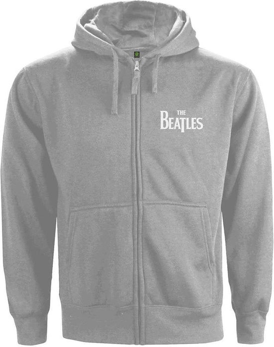 The Beatles - White Album Vest met capuchon - M - Grijs