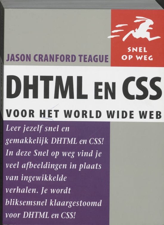 Cover van het boek 'DHTML en CSS voor het World Wide Web' van Jason Cranford Teague