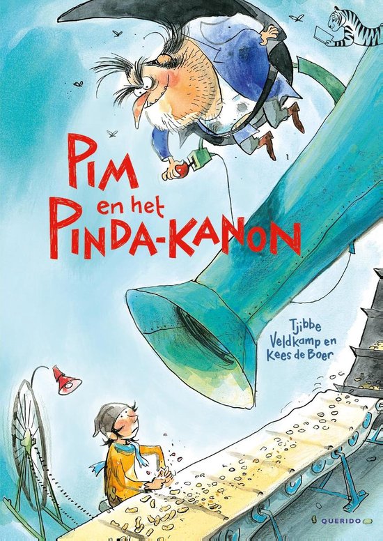 Tijgerlezen - Pim en het pinda-kanon - cover