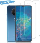 OnePlus 7T Screen Protector [2-Pack] Tempered Glas Screenprotector