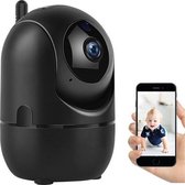 Indoor IP Camera Pro Zwart - 1080P WIFI Smart Camera - HD Night Vision