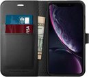 Spigen Wallet étui compatible avec iPhone XR Le noir