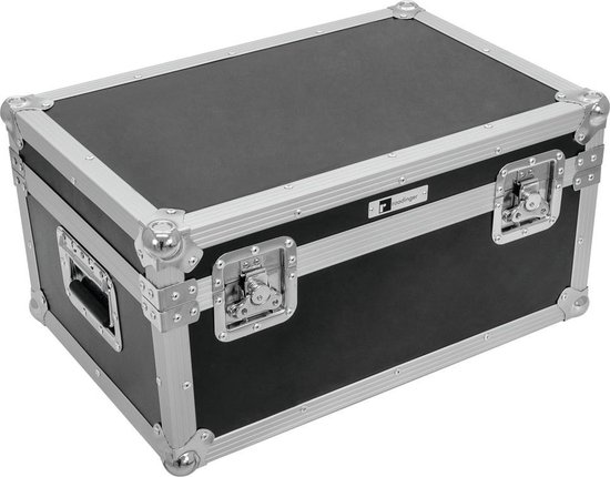 Flight Case Ordinateur Portable 15" Roadinger - 370x255x30mm Intérieur - Noir, Renforcé Aluminium