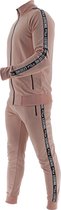 B-Keuze Trainingspak Kids/Volwassenen Zalm Roze Slimfit Polyester  176/XS