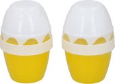 Active Air Luchtverfrisser Lemon 140 Gram Wit/geel 2 Stuks