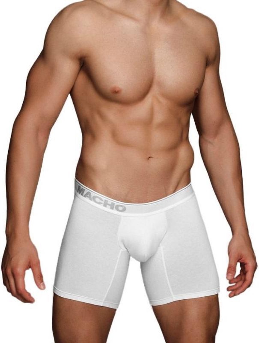 MACHO UNDERWEAR | Macho - Mc087 Large Boxer White Size S