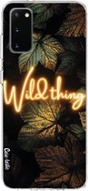 Casetastic Samsung Galaxy S20 4G/5G Hoesje - Softcover Hoesje met Design - Wild Thing Print